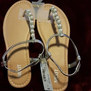 FINAL PRICE Mixit Silver sandals